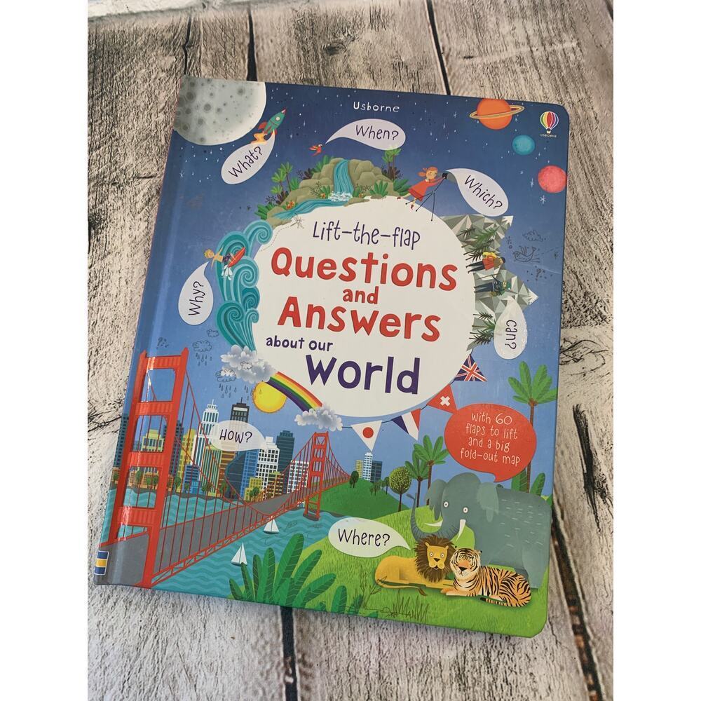 Usborne Books - Questions and Answers About Our World - Lift The Flap Book